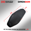 MOKOTO ELITE SERIES SEAT COVER NET ANTI-SLIP 3D MESH FOR HONDA AND YAMAHA MOTORCYCLE SPEEDMOTO 1PC. 