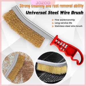Jozoo Universal Steel Wire Brush Multifunctional Cleaning Tool for Metal Derusting Polishing Barbecue