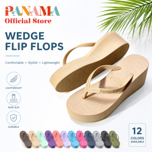 PANAMA H189 WOMEN SLIPPER 7CM Platform Sandals Chic & Comfortable Everyday Slippers