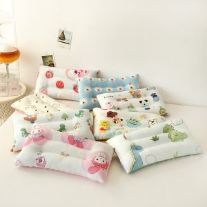 ปลอกหมอน ผ้าฝ้ายบริสุทธิ์ ปรับตัวตามธรรมชาติ หมอนขนาดเล็ก นุ่มนวลต่อการสัมผัส ประสบการณ์ที่สะดวกสบาย