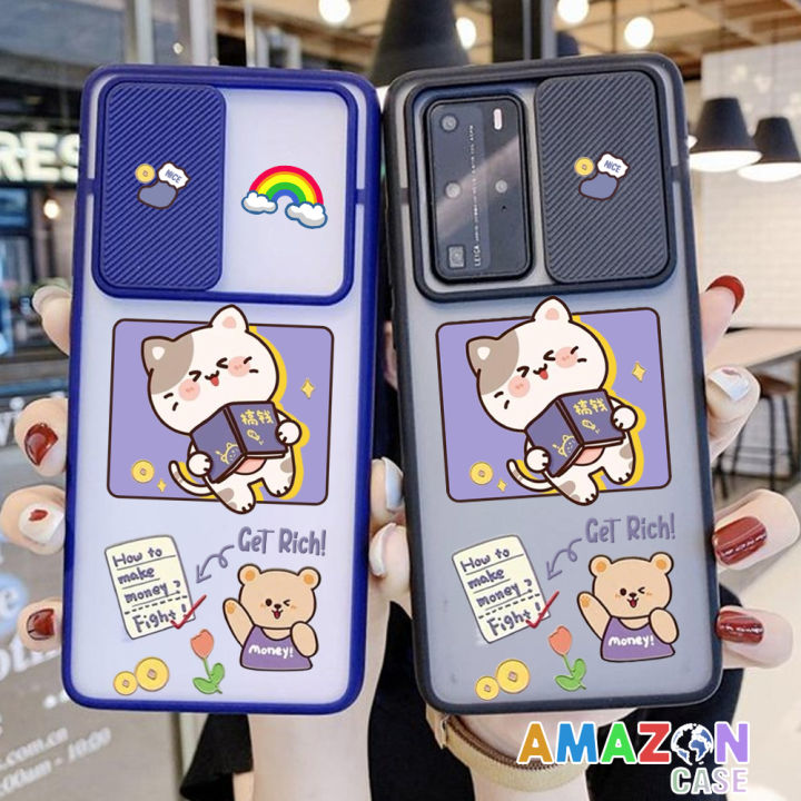 Case Casing Soft Slide Kamera Karakter For SAMSUNG J7 PRO/J4 PLUS