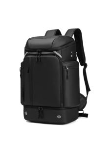 Mens Large Capacity Travel Backpack 50L with Shoe Compartment Business Hiking Trekking Laptop Bag Fashionable 17 Inch Computer