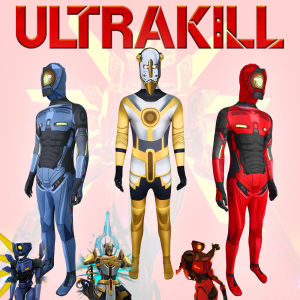 Ultrakill crazy combo cosplay costume cosplay onesie halloween show costume set holiday gift