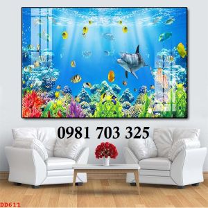 Tranh gạch 3d cảnh biển