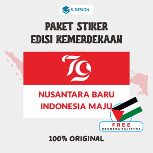STIKER LABEL / STIKER KEMERDEKAAN / STIKER HUT RI / STIKER TEMPEL WAJAH / STIKER WAJAH / STIKER CUSTOM / CETAK STIKER