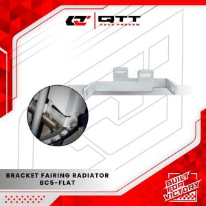 Bracket Sirip Radiator QTT Kawasaki Ninja R SS 150 Sayap Braket Fairing Fearing FLAT Alumunium