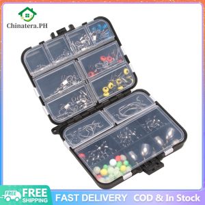 162Pcs Swivel Accessories Set American Swivel + b-Pin Fishing Beads Crank Hook for Outdoor Sport Multi-Tools