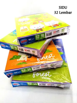 BUKU TULIS 58 38 32 LEMBAR - BY SiDU NOTEBOOK A5 SINAR DUNIA PER PACK (10PCS) - KEEP BLESSING