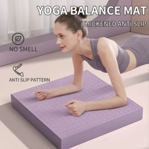 CURRANT Foldable Ankles Knee Pad Elastic Multifunctional Yoga Foam Mat Carpet EVA Balance Exercise Pad Sports Exercise