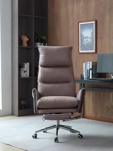 Comfortable Computer Chair Reclining Lifting Long-Sitting Adjustable Office Chair with Leg Rest Swivel Sofa Chairs