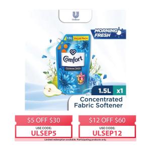Comfort Ultra Morning Fresh Concentrated Softener Refill Pouch 1.5L