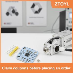 【ZTOYL】 As5600 bộ mã hóa từ tính 12bit Độ chính xác cao góc đo cảm biến Mô-đun cảm ứng từ