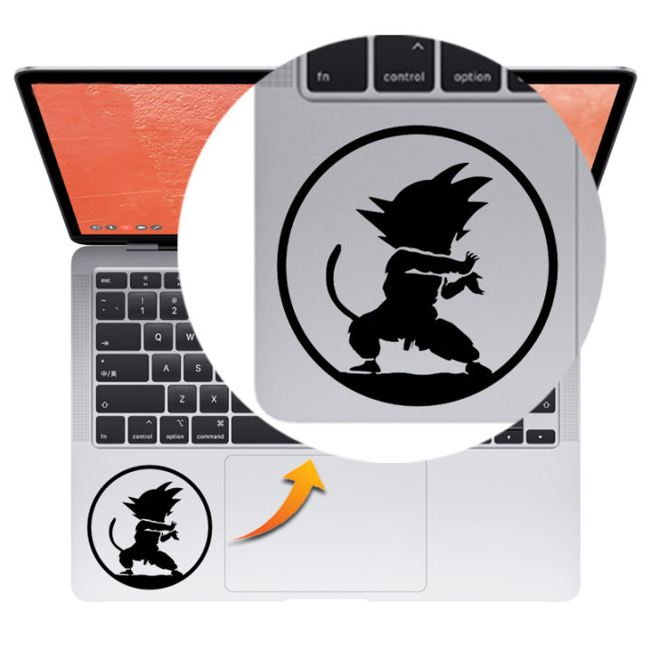 Dragon Boy Japan Anime Laptop Trackpad Decal For Macbook Pro 14 Retina