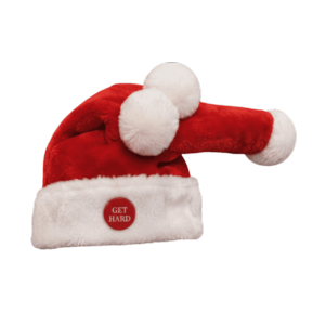 FUNG MALL Electric Swing Christmas Musical Santa Hat with Bell Plush Kids Gift Party Decor