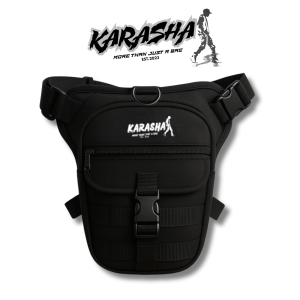 Tas selempang slingbag kekinian distro casual trendy cowok keren pinggang bahu hitam