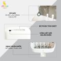 Máy úp bình sữa, tiệt trùng sấy khô tia UVC Moaz BéBé MB–044. 