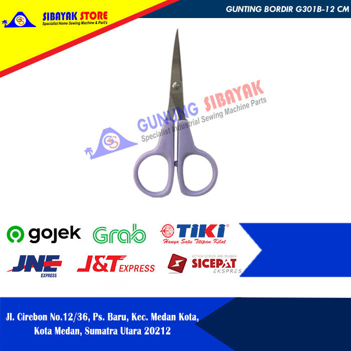 Gunting Bordir G301B-12 cm