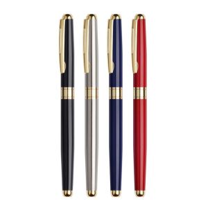 NOBLELYN Heavy-Weight Ballpoint Pen Replaceable Refill Metal Signature Pen Durable Gift Stationery Neutral Pen Men Women