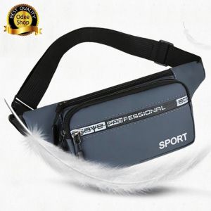 กระเป๋าคาดอก กระเป๋าคาดเอว กระเป๋าสะพายข้าง กันน้ำ 4 ช่องซิป 5 สี