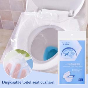 6 Pack Disposable Toilet Seat Cushion Paper Toilet Paper Travel Sanitary Clean Cushion Mat Waterproof Portable Maternity N8E3
