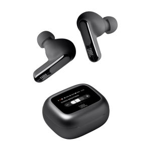 J BL LIVE BEAM 3 Wireless Bluetooth Headphones ANC Noise Reduction Headset LED Touch Screen Earbuds