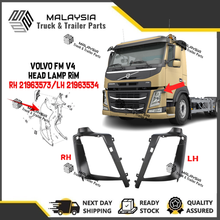 VOLVO FM V4 VERSION 4 HEAD LAMP RIM | Lazada