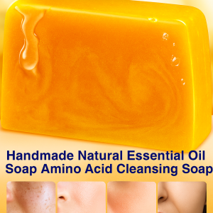 Amino Acid Perfume Soap Gold Essential Oil Soap Handmade Fragrance Cleansing Soap Mild Cleansing Bath Soap