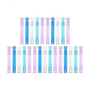 Mini Christmas Tree Shaped Bubble Wand Childrens Creative Toy For DIY Bubble Solution Play Sturdy Compact Plastic Design