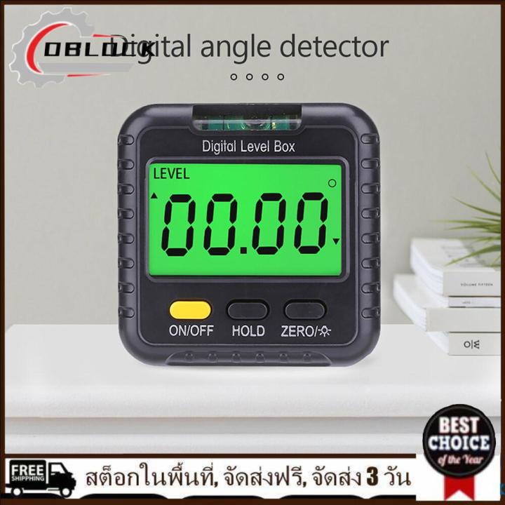 คืนสินค้าได้ภายใน 7 วัน 360 Degree Magnetic Digital Inclinometer Level Box Gauge Angle Meter 7269