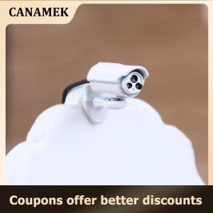 【 CANAMEK 】 1Pc 1:12 Dollhouse Miniature Camera Surveillance Camera Doll House Decor Model