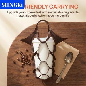 [COD] 🔥🔥🔥SHNGki Cốc nước Tote Túi Rỗng ra không dệt uống chủ nhẹ trà sữa tàu sân bay cho văn phòng dã ngoại Nguồn cung cấp bên