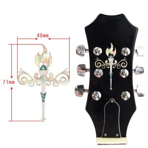 EDDY SONG Novelty Guitar Head Sticker PVC DIY Guitar Panel Sticker Guitar Accessories Personalise Guitar Headstock Decal Guitar Beginner Gifts
