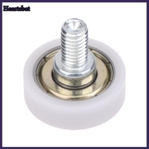 [Heartsbat] 1PC M6x22x7 External Thread Plastic Arc Spherical Convex Wheel Screw Bearing Roller Drawer Mechanical Equipment Accessories