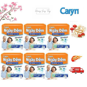 Tã dán Caryn Ngày và Đêm M/L - gói 10 miếng