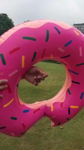 Inflatable Swimming Ring for Kid and Adult Pool Float Seat Cute Water inflatable Swim ring