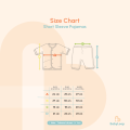Piyama Bayi - Short Sleeve Pajamas Tencel - Baby Loop. 
