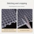 2 PCS Cat Repellent Scat Spike Mat Outdoor Indoor Plastic Mats with Spikes Cat Halau Kucing Device solate Cat Cat-Proof Mat Cat-Spur Bed Isolation Cat-Repellent Bed Bottom Baffle Cat Transparent. 