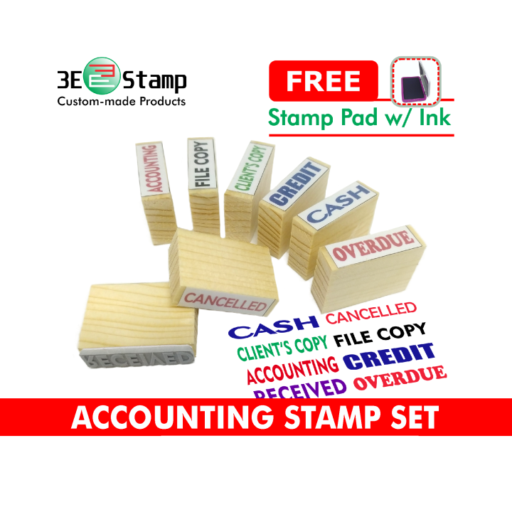 General Ledger Ref Entry Accounting Stamp...