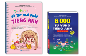 Combo 2c - TAKE NOTE ! Sổ tay ngữ pháp tiếng anh & 6000 từ vựng tiếng anh thông dụng