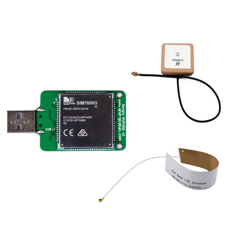 【Latest model】SIMCOM SIM7600G H USB Dongle with Antenna HSPA+ GSM GPRS ...