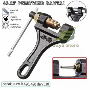 Alat Pemotong Rantai Sepeda Motor Termurah Chain Breaker Rantai Sepeda Motor Alat Pemotong dapat digunakan untuk memotong rantai 420 428 dan 530