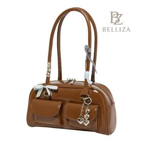 BELLIZA Carol bag - Woman Fashion Bowling Bag PU Leather