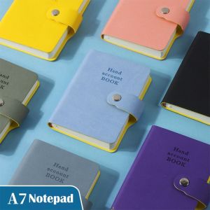 TSEVD Minimalism Portable Taking Notes Thickening Student Stationery Agenda Organizer Mini A6 A7 Notebook Business Notepad Diary Notebook Pocket Memo Notepad