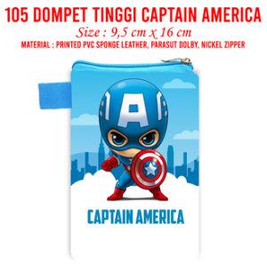 Dompet Tinggi Seri Superhero Dompet Karakter Anak Dompet Suvenir Gift