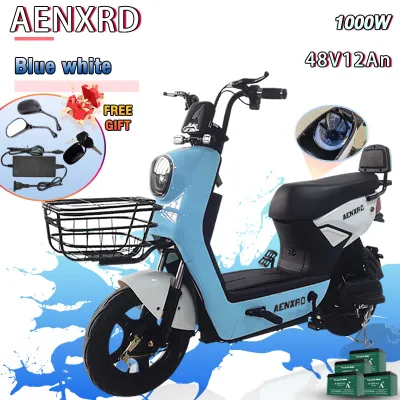 AENXRD E Bike 2 Wheels Electric Bikes Electric motorcycle 48v12AH