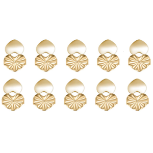 Set of 10 Heart Lifter Earring Backs Stylish Heart Shaped Earring Lifter Backs Accessory For Studs And Heavy Earrings