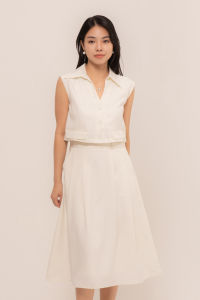 RIMINI - Dress Formal Wanita Tanpa Lengan A-Line Sleeveless Size XS-XL - Matilda Dress CC31980-1