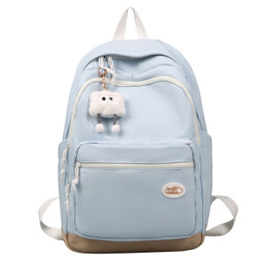 Japanese-style school bag 2026 New ins Korean-style simple large-capacity solid color trendy backpack for primary and secondary school students