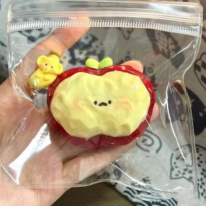 Taba Squishy Honey Cheese Stress Balls Sensory Fidget Toy Slow Rise Squeeze Toys for Kids and Adults Stress Relief Party Favors