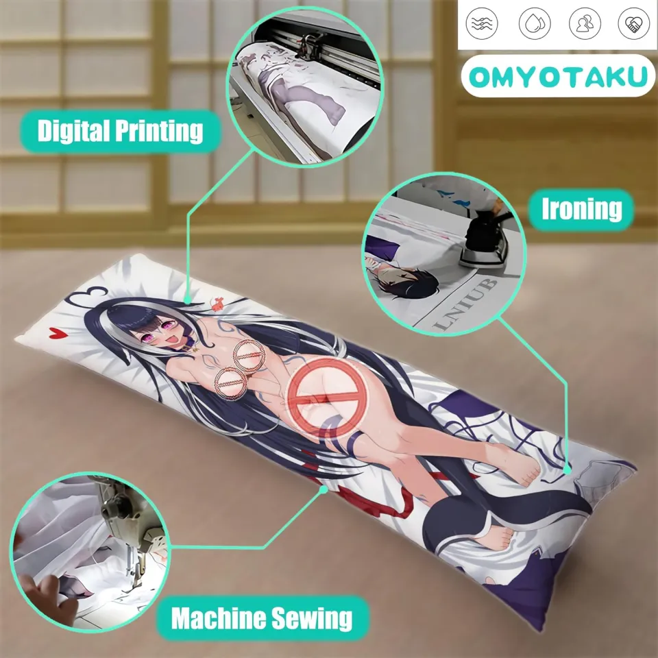 Dakimakura Anime Genshin Impact Hugging Body Pillow Cover Bed Decor Holiday  Gifts Double-Side Print 2WAY Hu Tao Pillowcase | Lazada PH